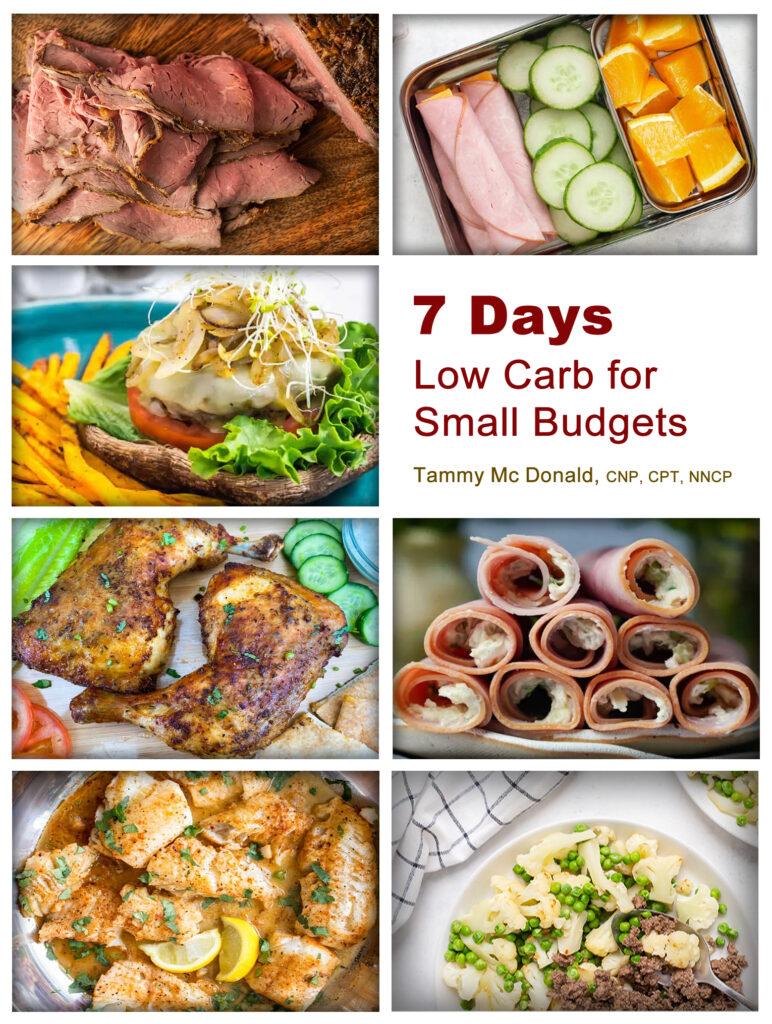 7 Days Low Carb for Small Budgets